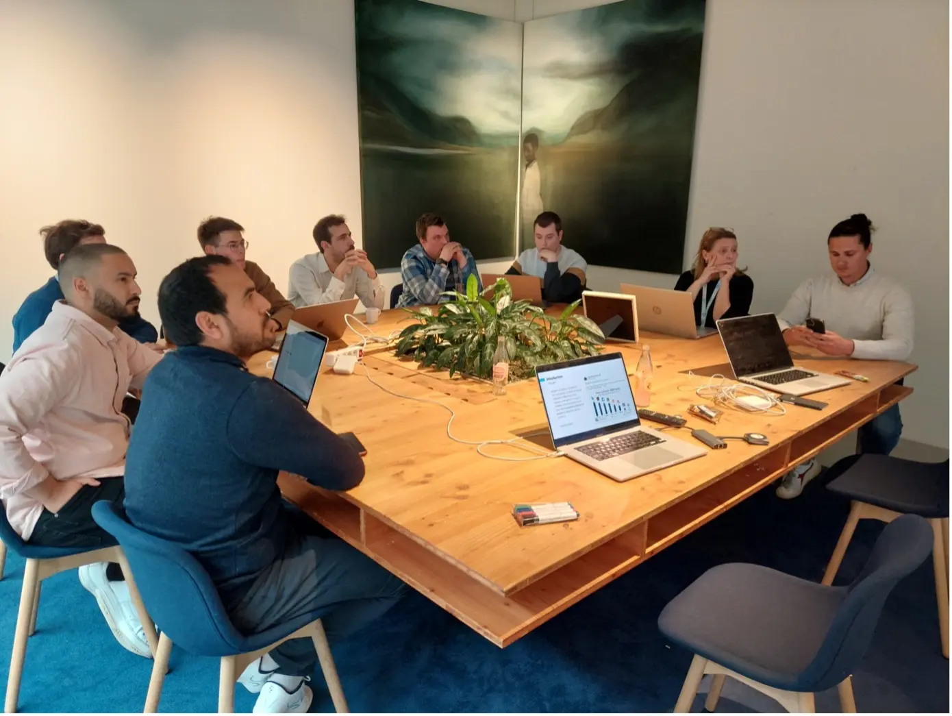 Eezee team collaborating in a structured ERP solution design workshop