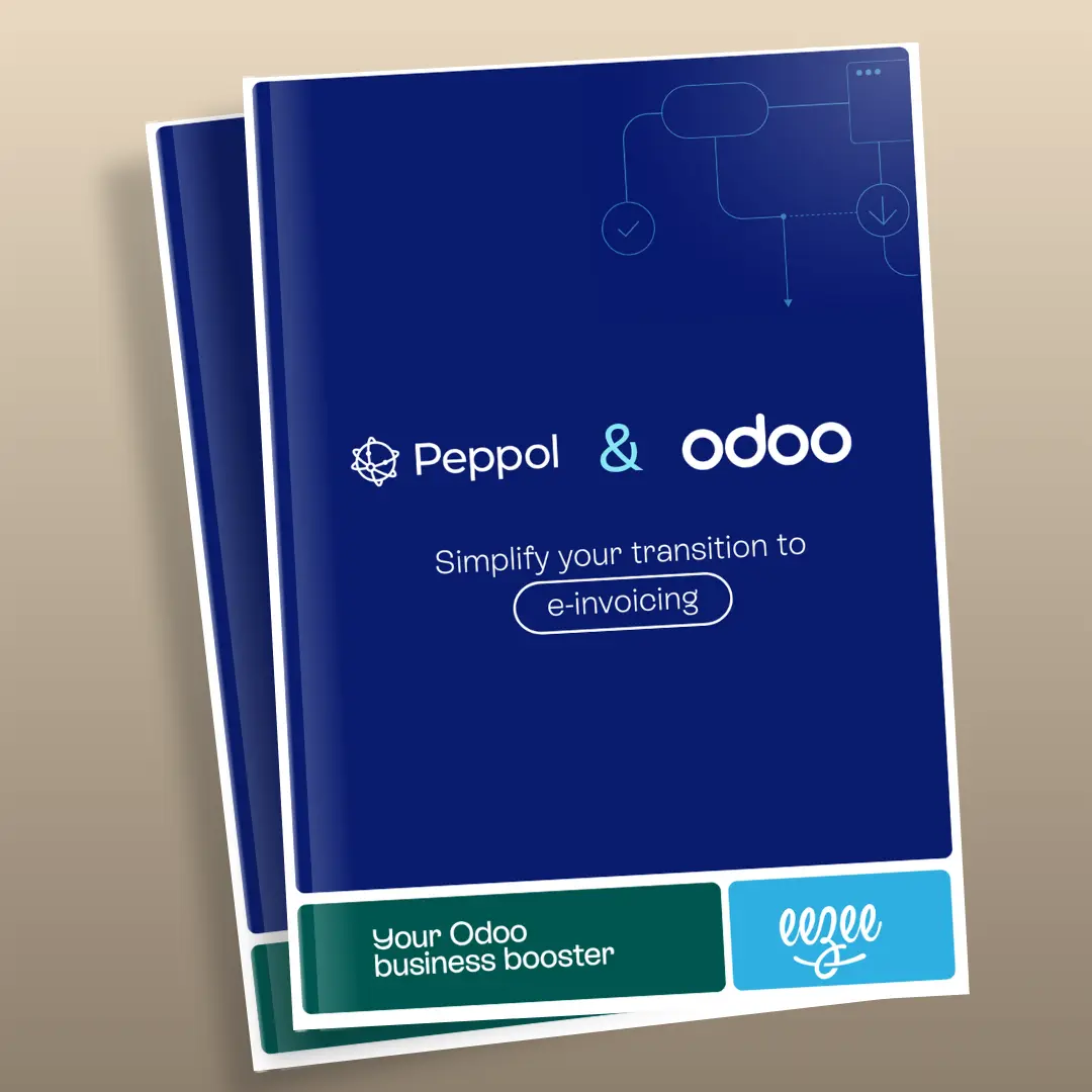 Peppol and Odoo e-Invoicing whitepaper cover