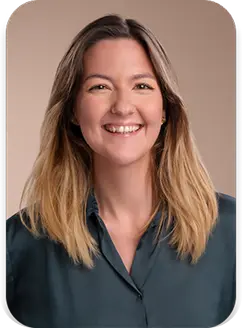 Portrait of Cendrine de Terwagne, team member at Eezee