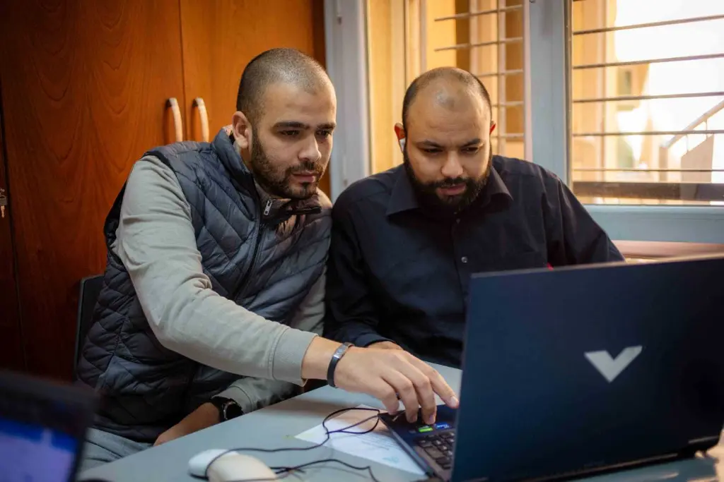 Team collaboration during a business strategy meeting