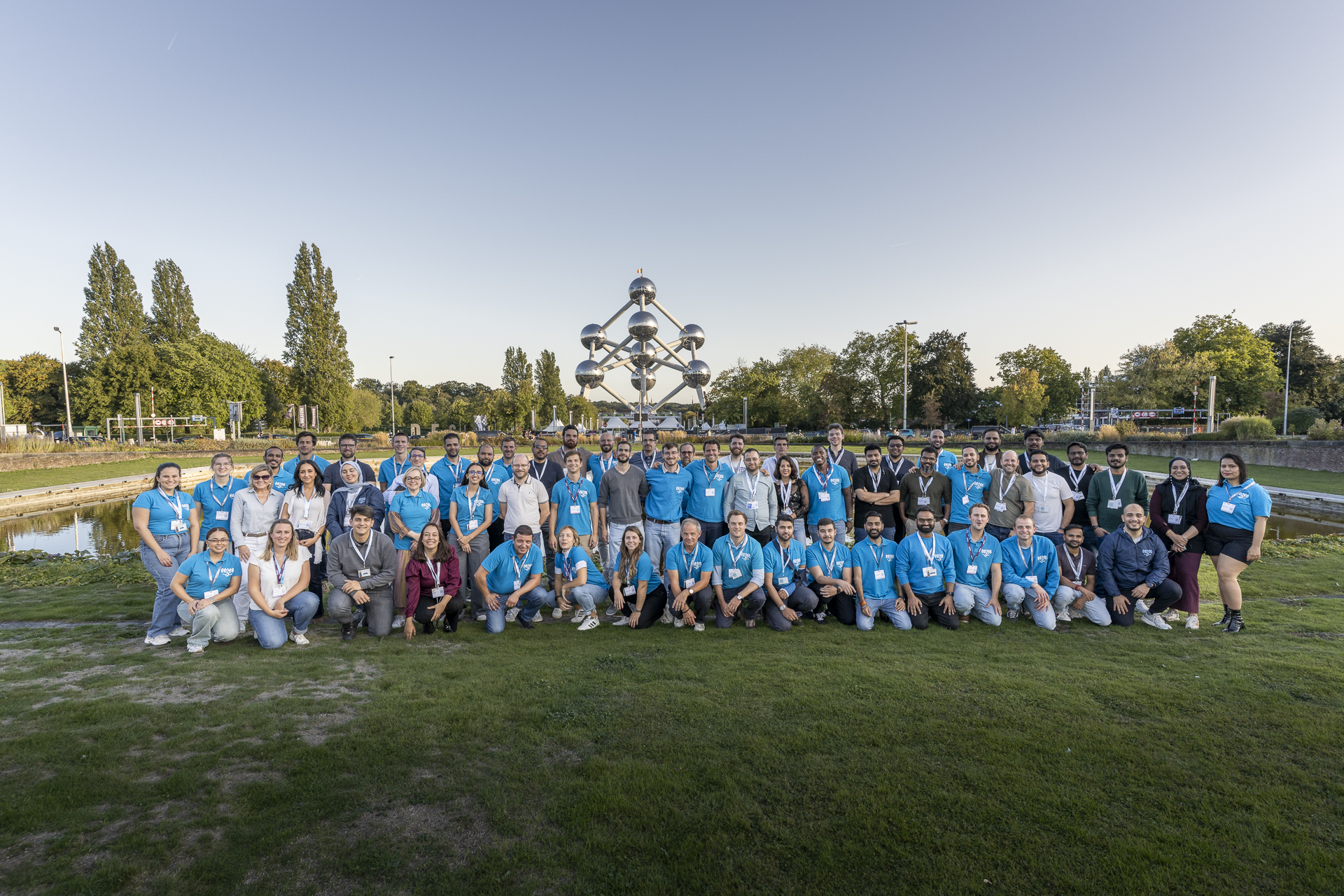 Project team photo during a retail implementation.