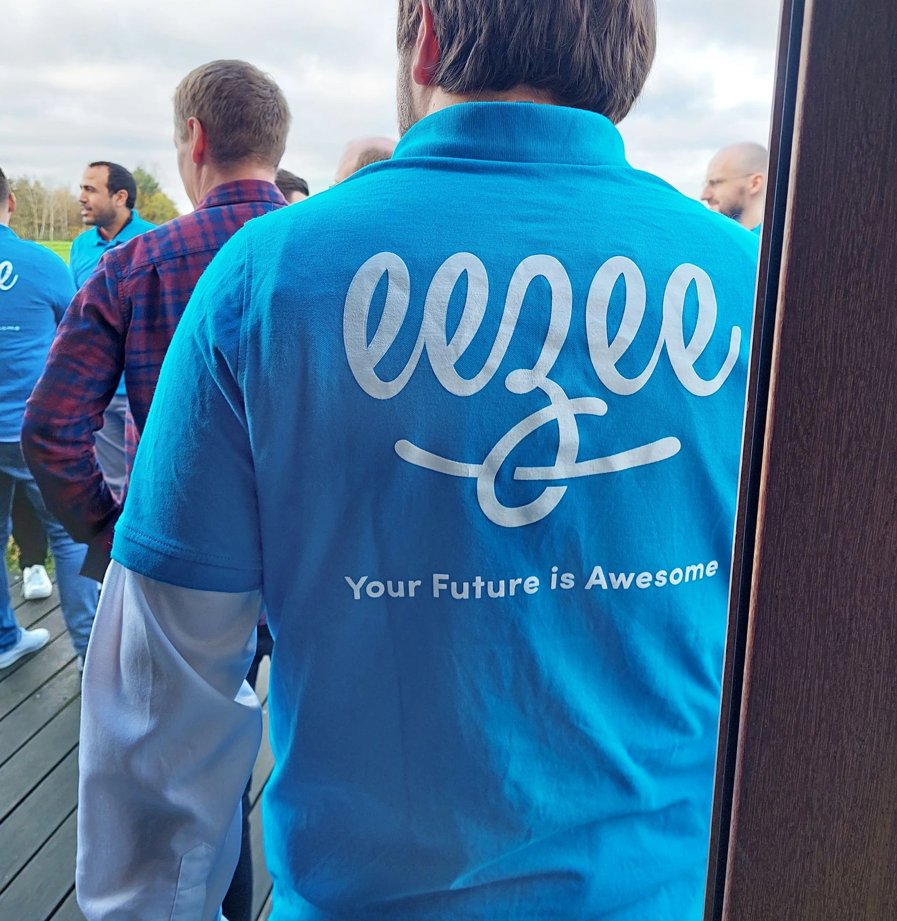 Eezee team collaborating with retail brands.