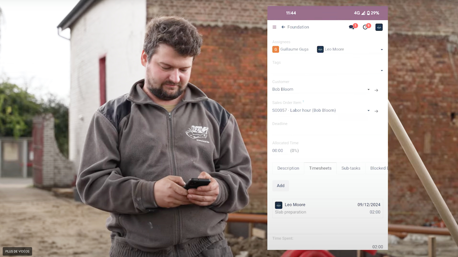 Odoo ERP Construction - Eezee-it
